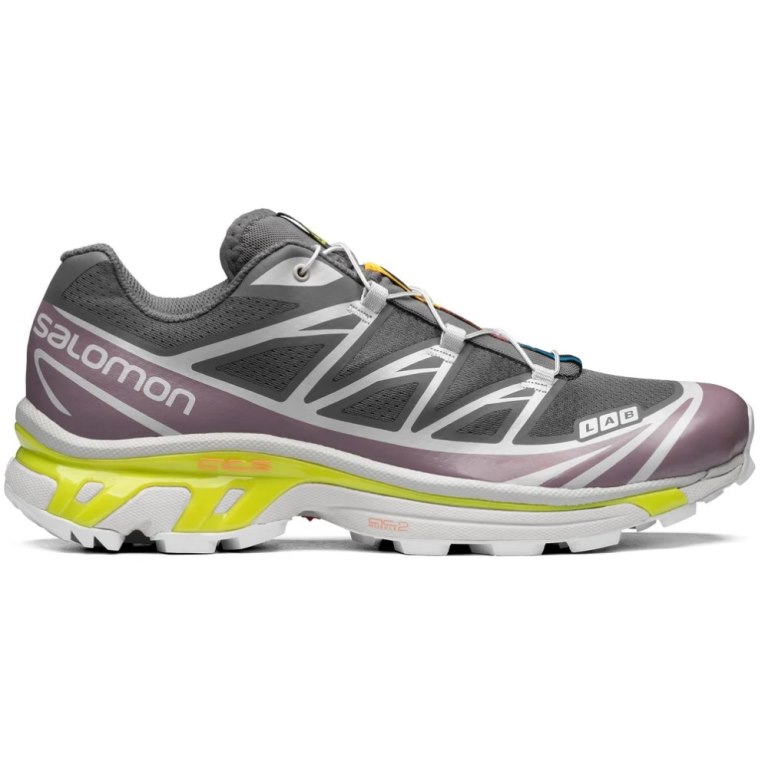 Tenis Salomon Xt-6 Feminino Cinzentas Escuro Roxo | PT A63078